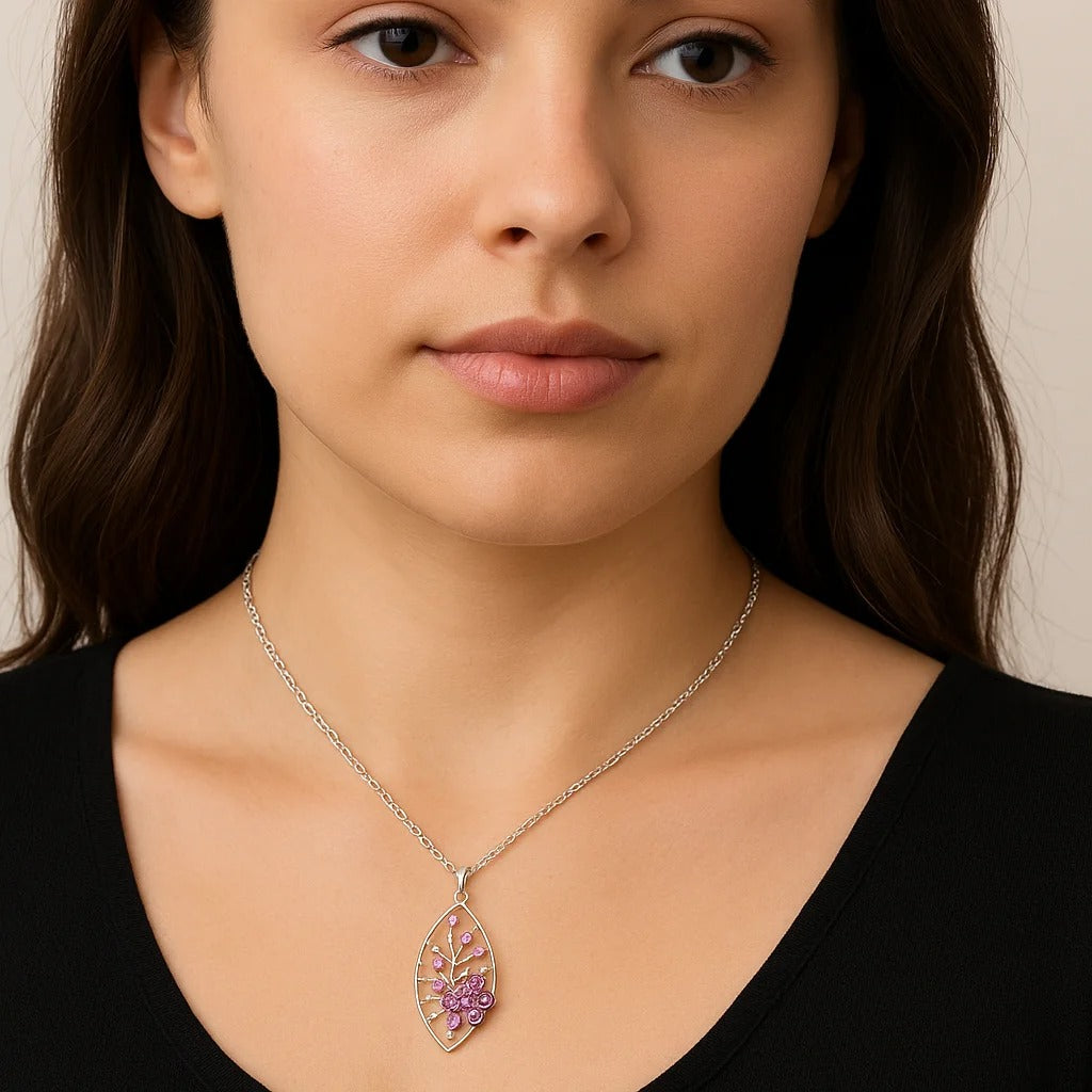 1928 Jewelry Pave Butterfly Necklace Pendant Necklace 16" + 3" Extender