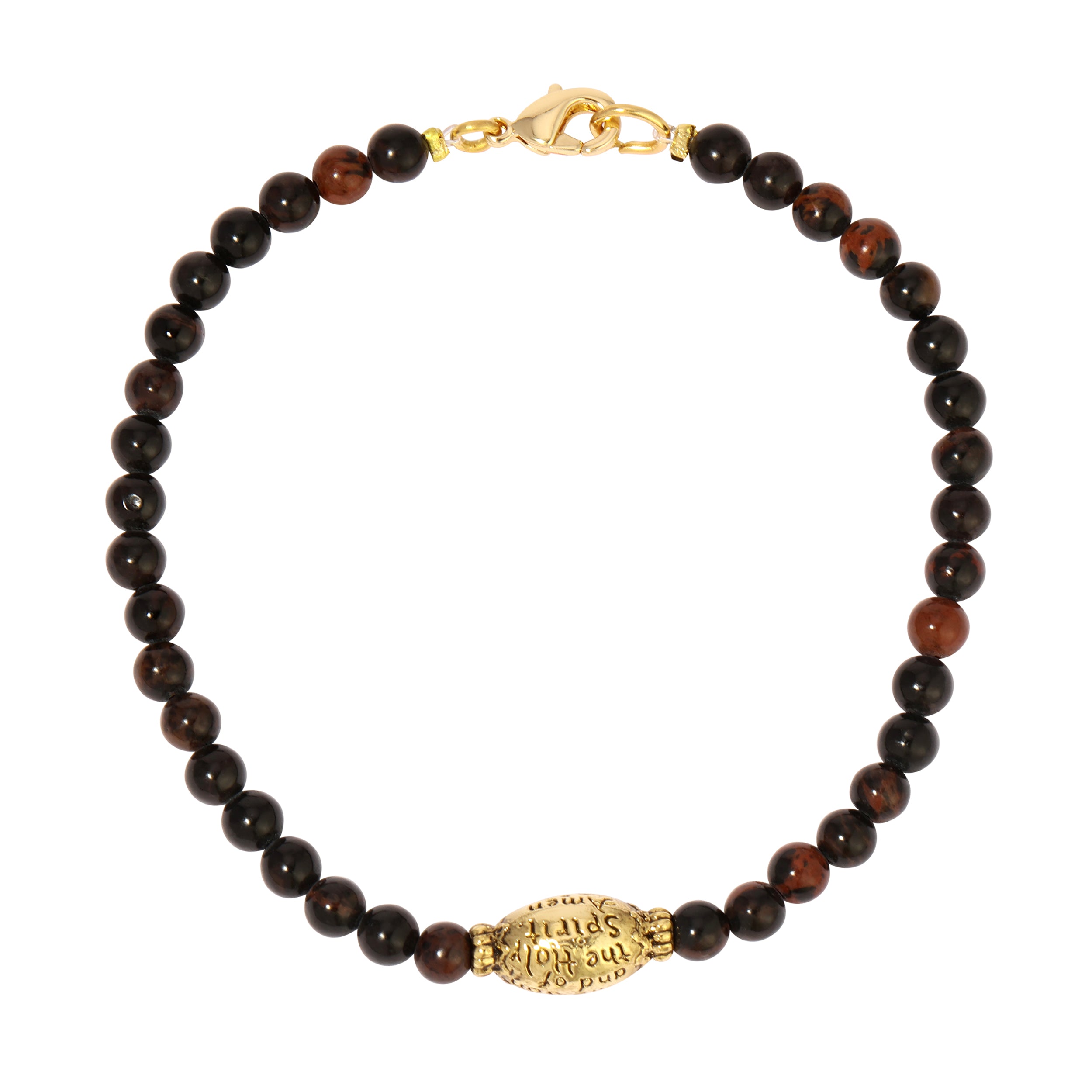 Symbols Of Faith Sign of the Cross Beaded Bracelet