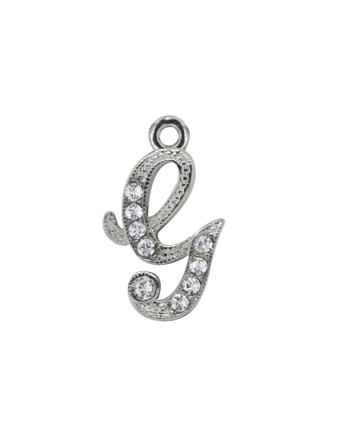 1928 Jewelry Crystal Accent Initial Charm