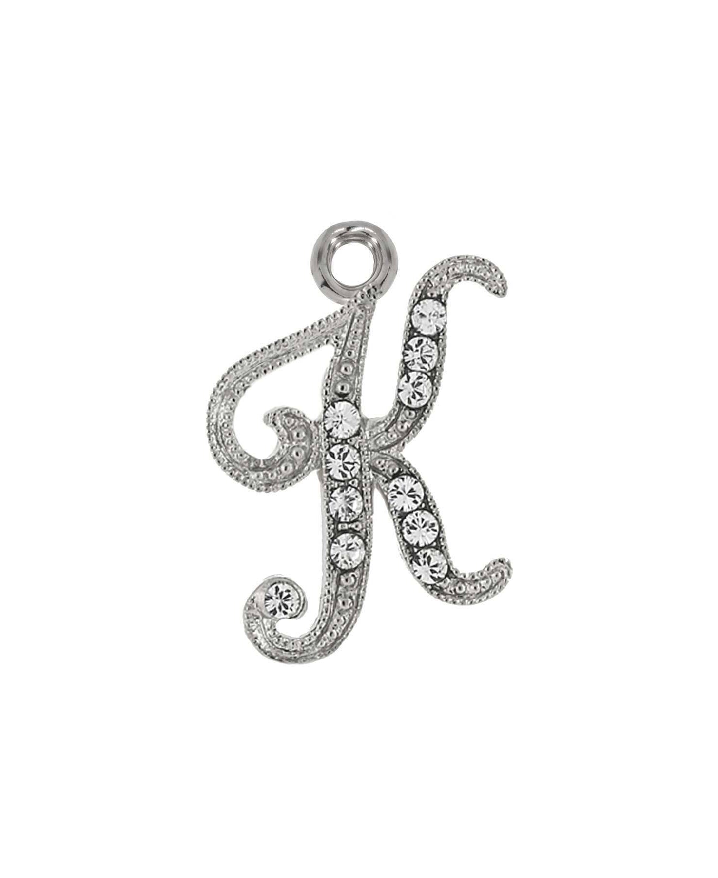 1928 Jewelry Crystal Accent Initial Charm