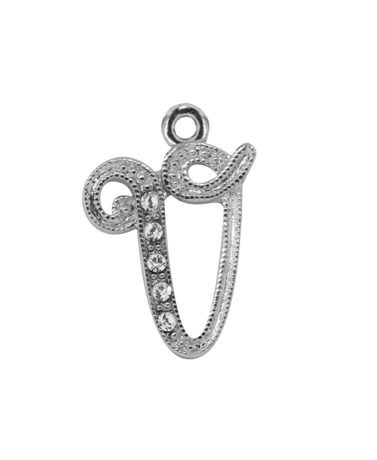 1928 Jewelry Crystal Accent Initial Charm